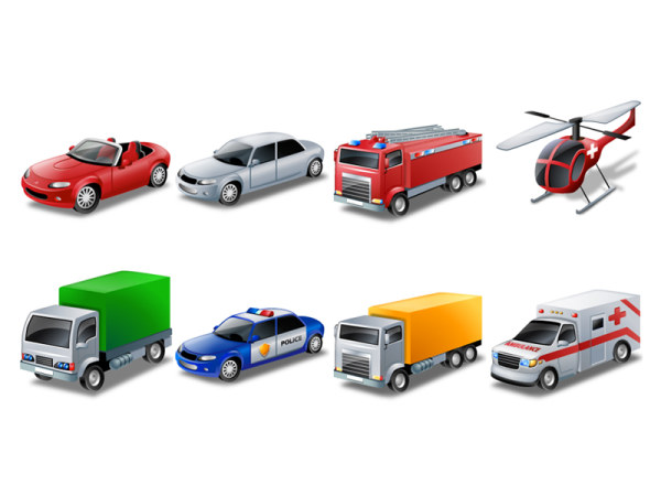 质感汽车图标png