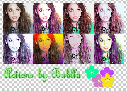 时尚人像色彩PS特效动作