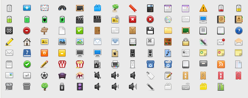 111个实用网页小图标png图标