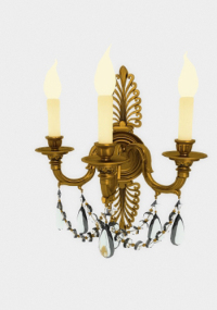 European wall lamp 3D model
