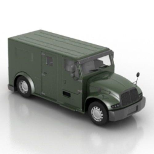 escort car 3d model