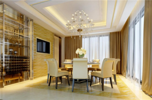 gorgeous home restaurant 3D models