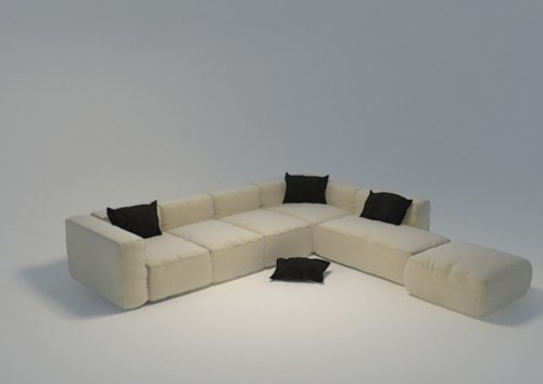 People sofa 3D model