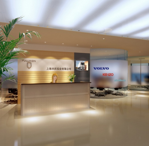 Simple 3D model of front companies